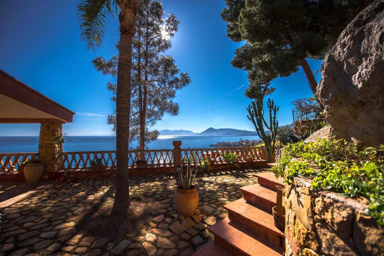 Villa Casa Panoramica Mongerbino Santa Flavia Esterno foto
