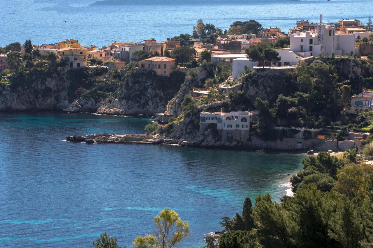 Villa Casa Panoramica Mongerbino Santa Flavia Esterno foto