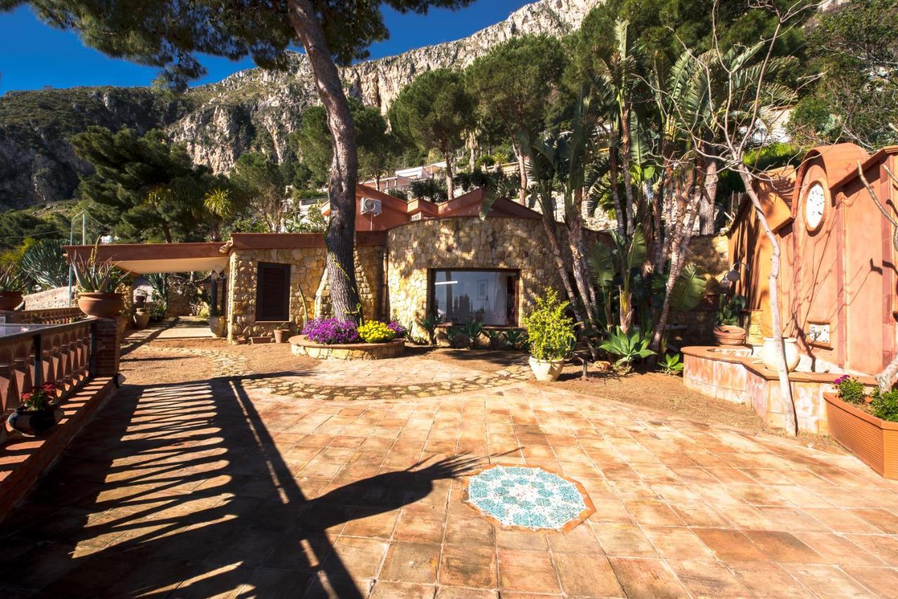 Villa Casa Panoramica Mongerbino Santa Flavia Esterno foto